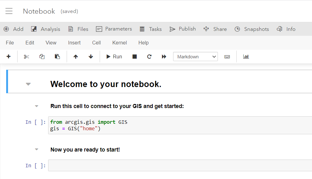Notebook editor components Notebook editor components